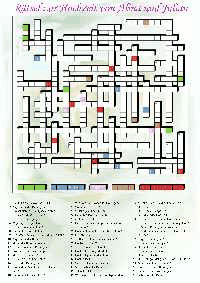 Ein Kreuzwortr&auml;tsel fuer Ihre Hochzeitszeitung