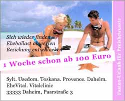 1 Woche scho ab 100 Euro
