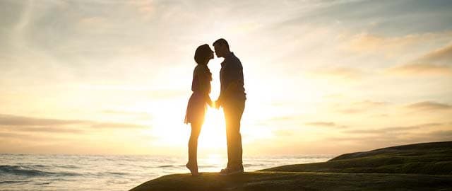 Paar, Mann, Frau, Mädchen, Liebe, Menschen, Meer, Ozean